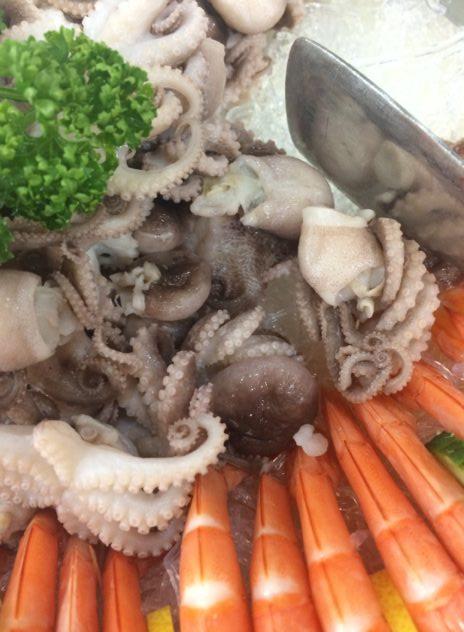 squid with vegetables
