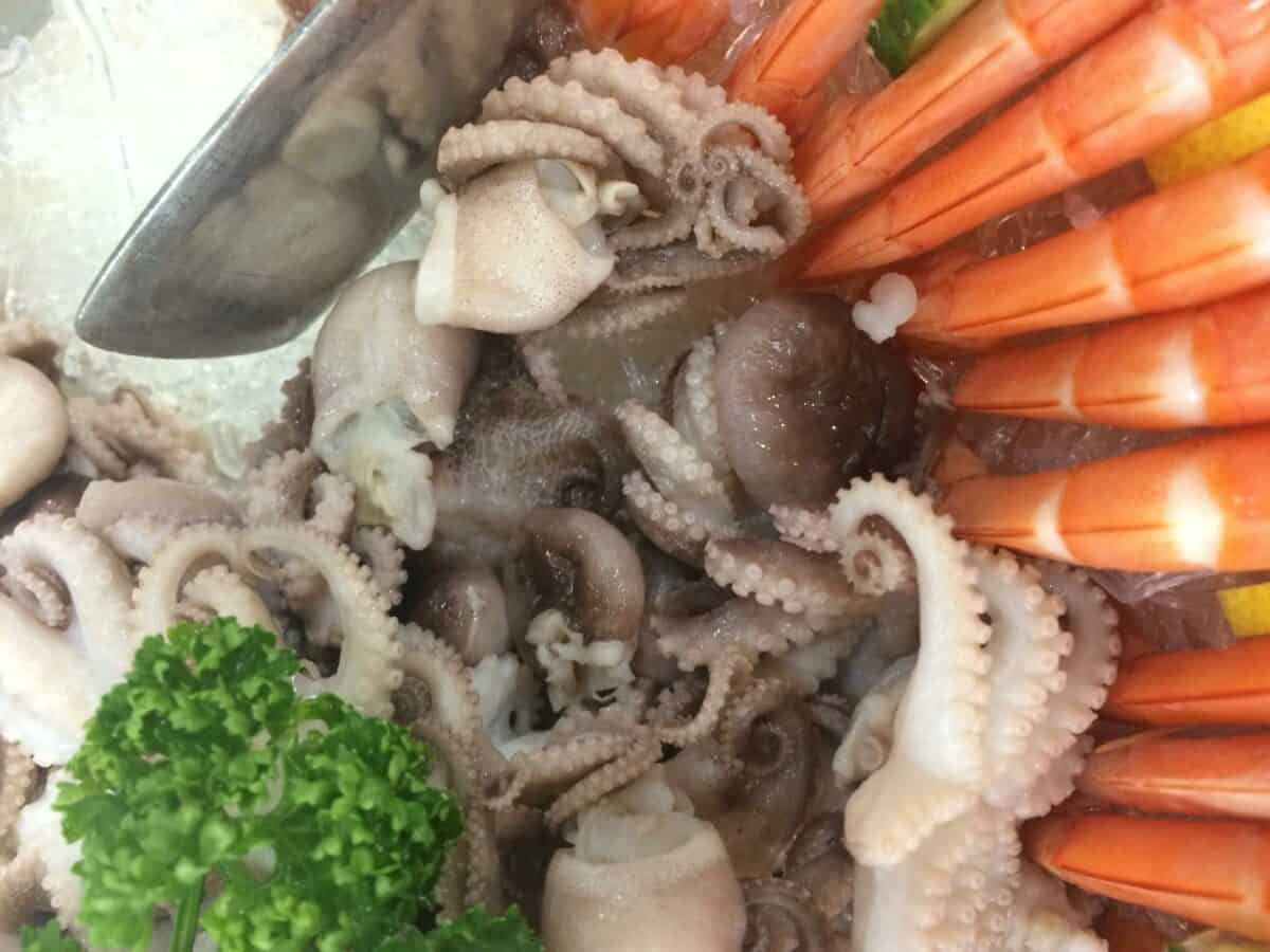 squid with vegetables