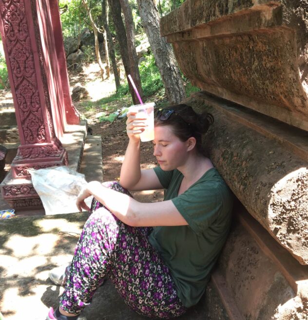 Cambodia Exhausted Temples Relaxing