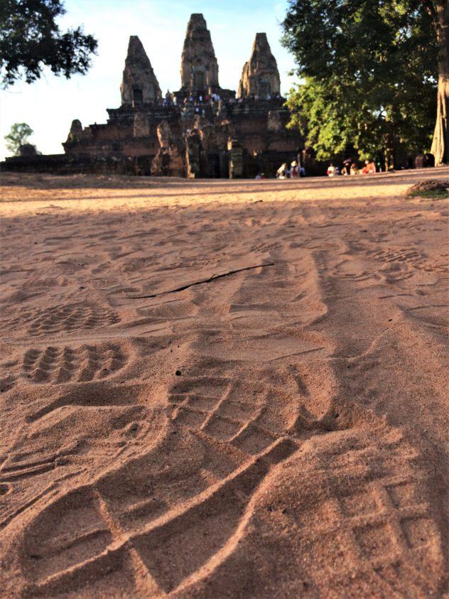Angkor Wat Path Cambodia Siem Reap