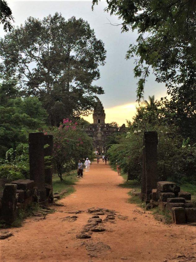 Angkor Wat Path Cambodia Siem Reap Temple Jungle Path