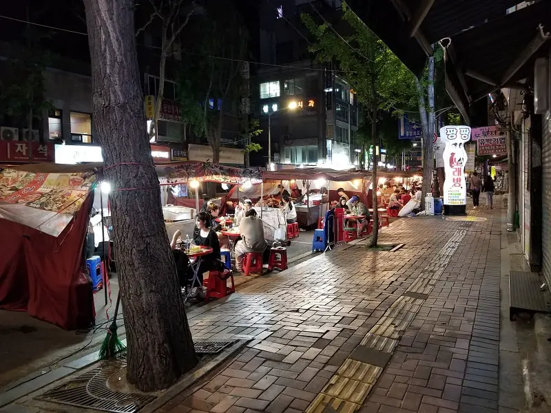 cheonggyecheon time tour market