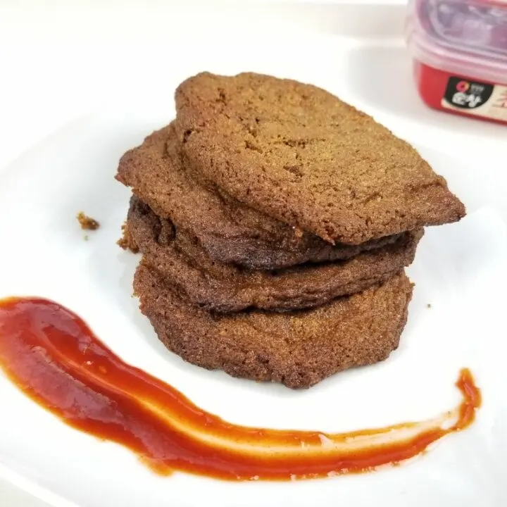Chewy Gochujang Caramel Cookies (Gluten-Free)