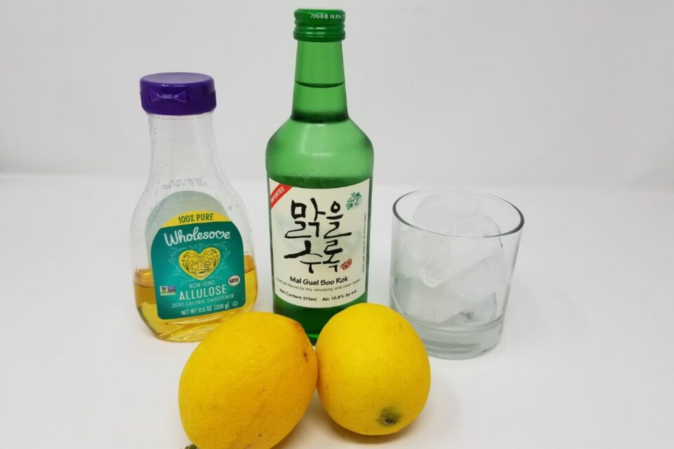 Lemon Soju Cocktail Recipe (Soju Lemon Drop)
