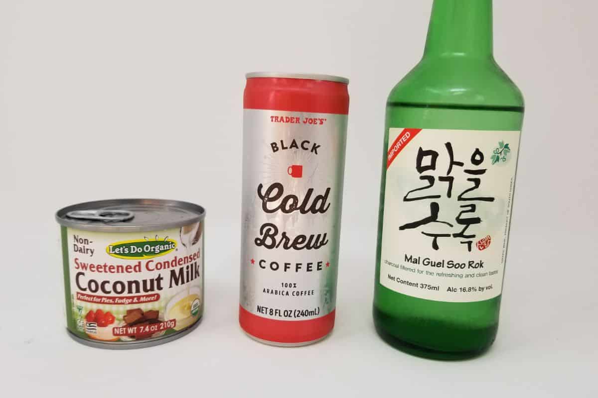 Iced Soju Coffee Cocktail Recipe (BEST Soju Latte!)