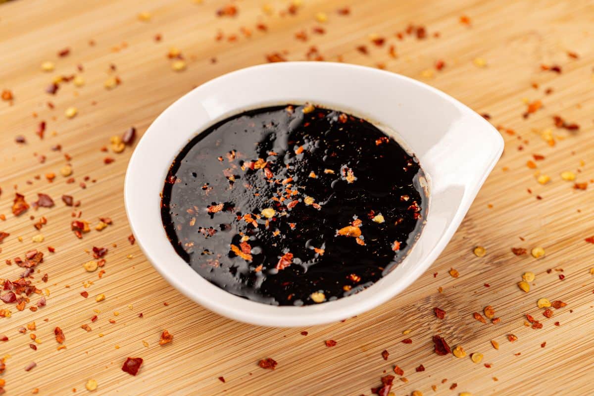 Terikayi sauce in a bowl.