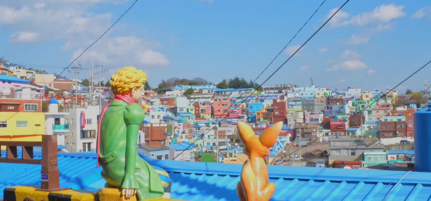 View of Little Prince in Busan.