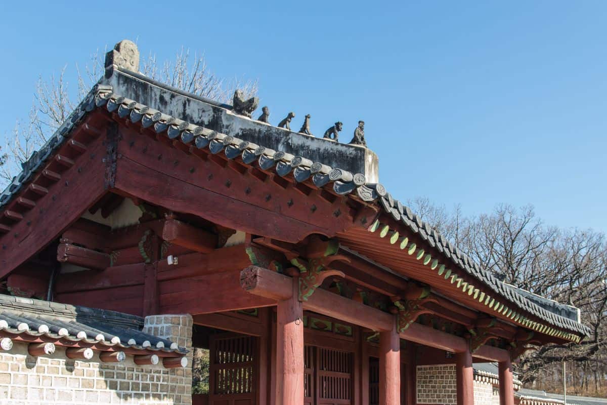 Jongmyo Shrine, South Korea.