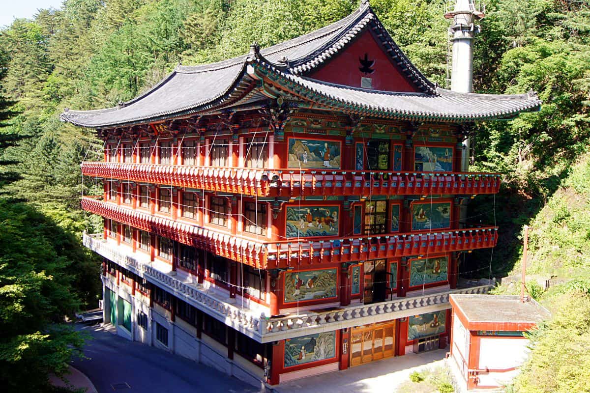 Guinsa Temples, Danyang, South Korea.