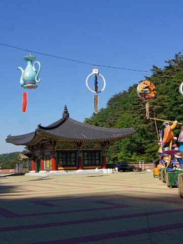 Guinsa temple in Danyang, South Korea.