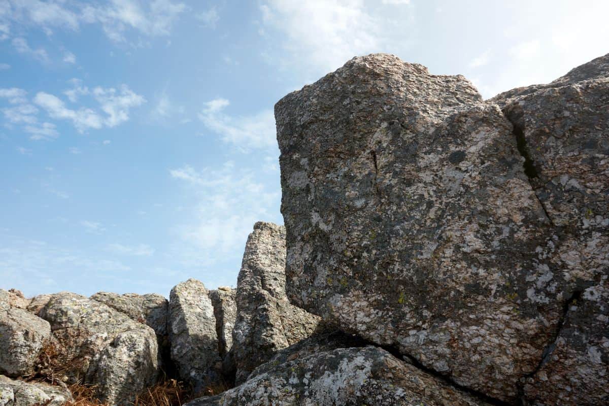 rock formations at Daecheongbong Peak, South Korea.