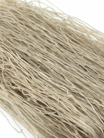 Dried dangmyeon noodles.