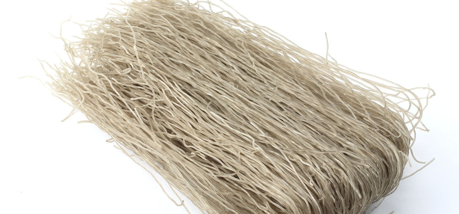 Dried dangmyeon noodles.