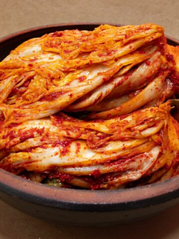 Kimchi, Korean food.