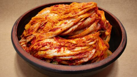 Kimchi, Korean food.