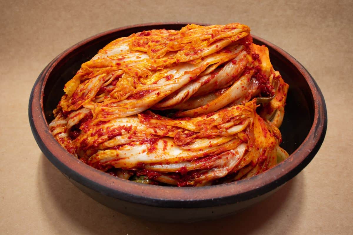 Kimchi, Korean food.