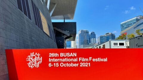 Busan International Film Festival in October 2021.