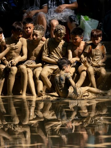 Boryeong mud festival.