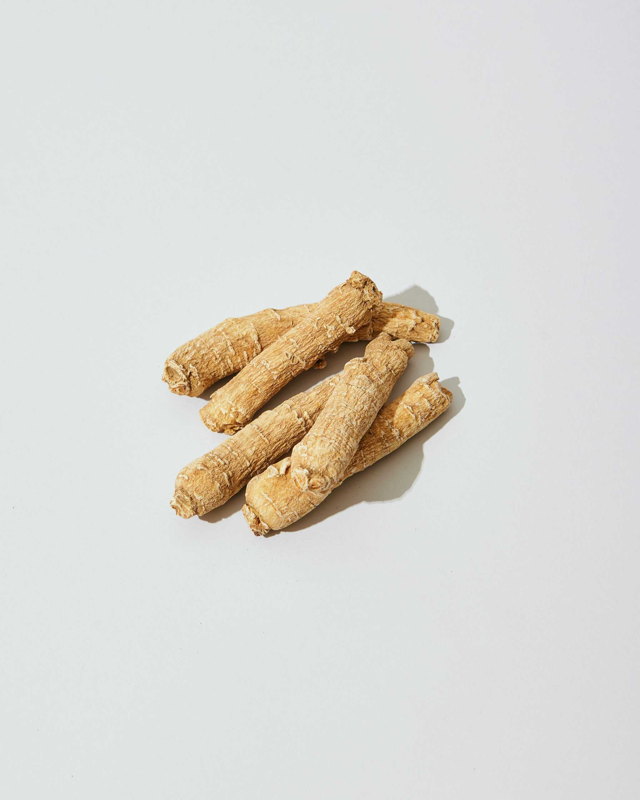 Dried ginseng.