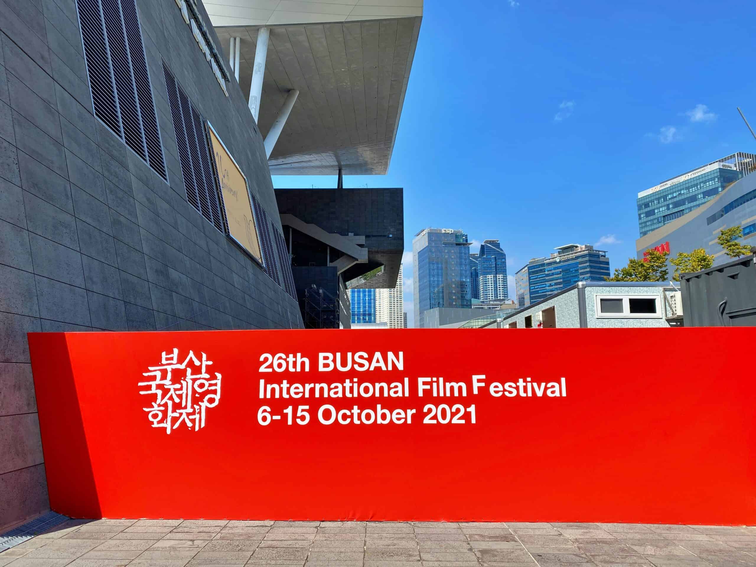 Busan film festival.