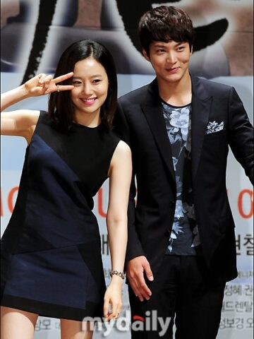 The two leading stars of The Good Doctor Kdrama.