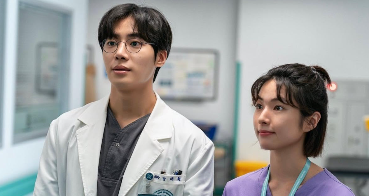 A doctor and a nuse.